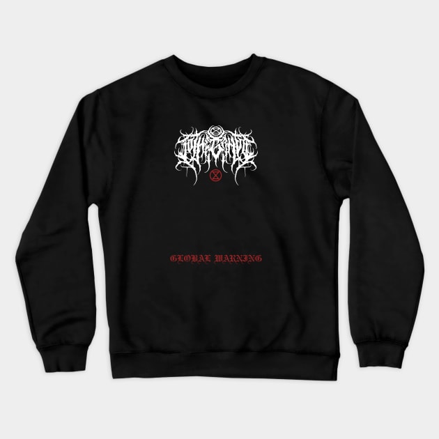 Global Warning Crewneck Sweatshirt by Summersg Randyx